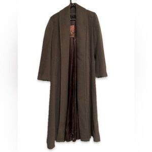 NWT Peruvian Connection Decades Alpaca Drape Coat Size XS AS IS
